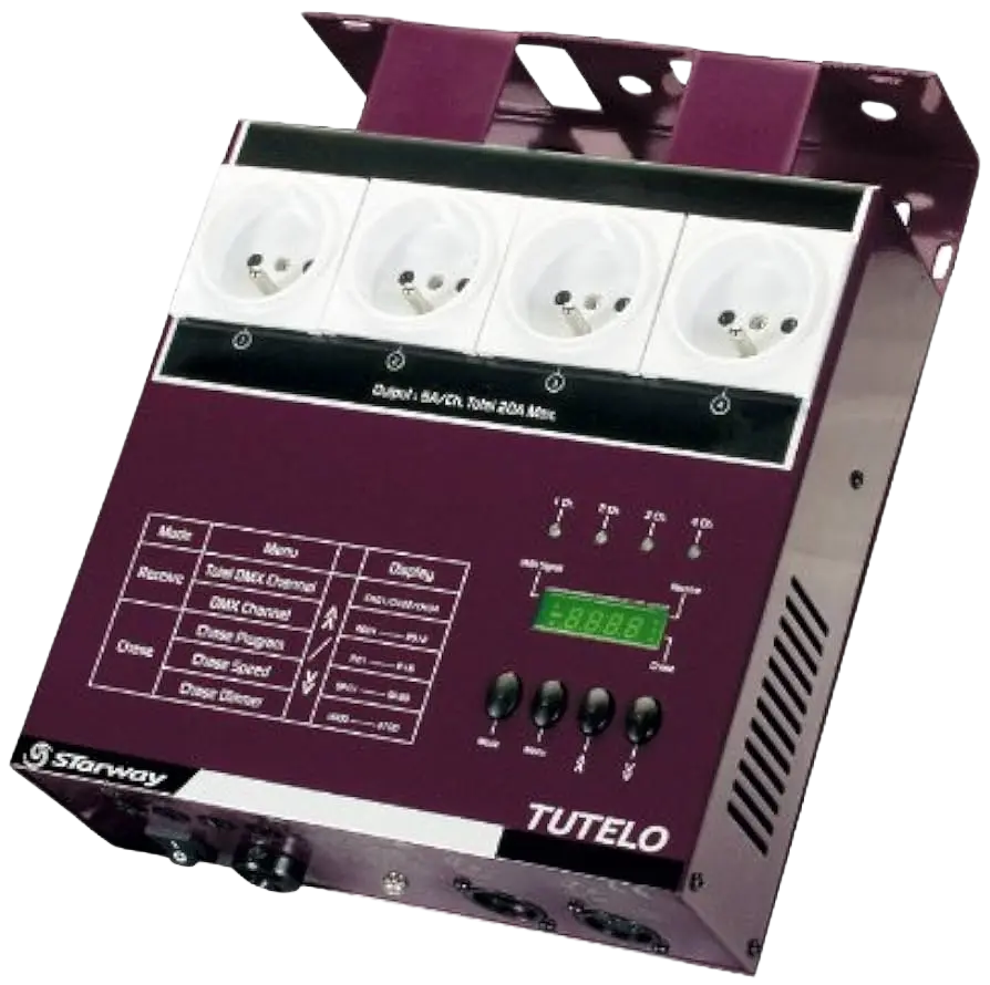 Gradateur 16A 4 channels