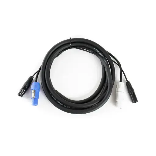 Combi Powercon-DMX 3pts - 3m